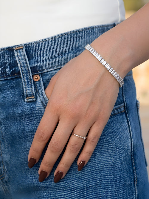 Baguette Tennis Bracelet
