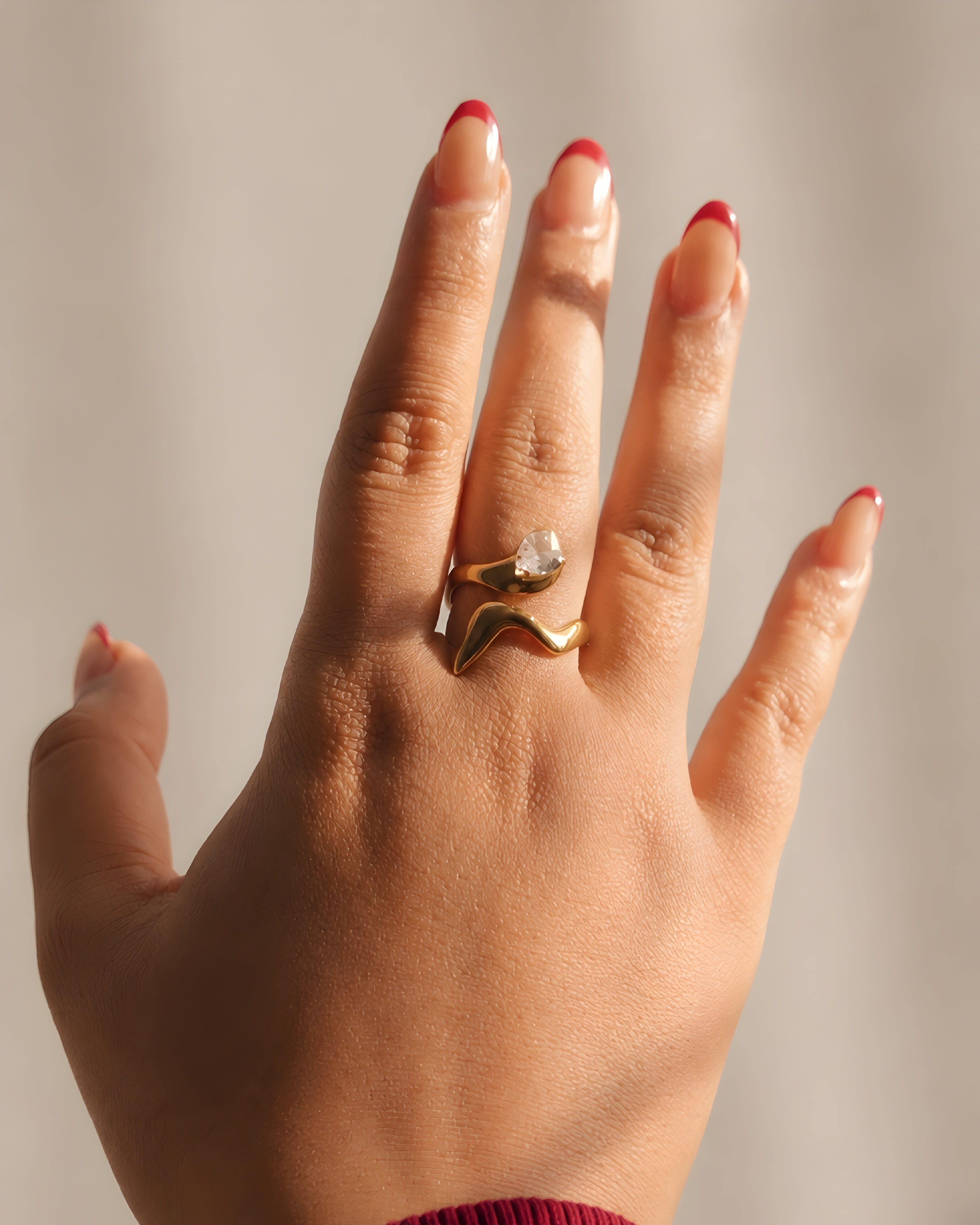 Serpentina Heart Ring